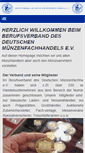 Mobile Screenshot of muenzenverband.de